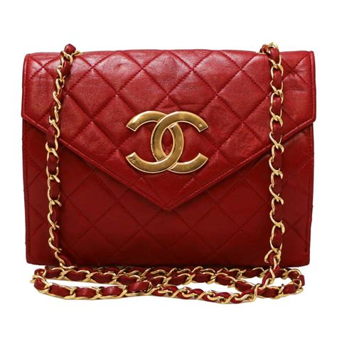 sac chanel rouge|sac chanel vintage.